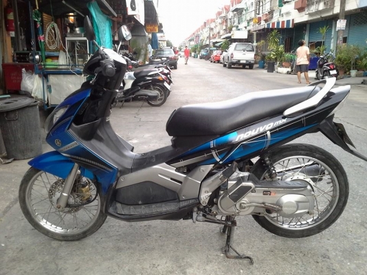 Nouvo mx ปี 50 สีน้ำเงิน รถสวย เครื่องเดิม เงียบ แน่นๆ ชุดสีสด มีเล่ม เอกสารครบ