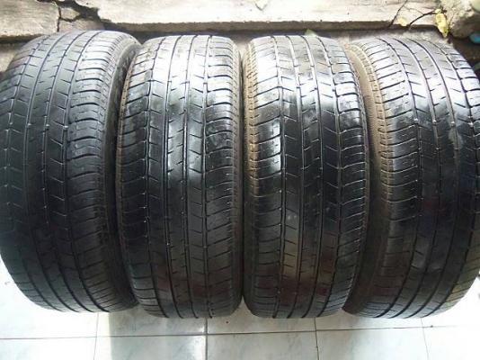 ขายยาง GOODYEAR NCT 5 205-55-16 ปี12 ดอกเต็ม ไม่บวม ชุดละ 3,000 บาท
