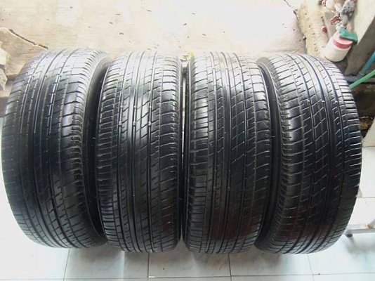 ขายยาง BRIDGESTONE TURANZA ER370 215-60-16 ปี13 ดอกเต็ม ไม่บวม ชุดละ 4,800 บาท