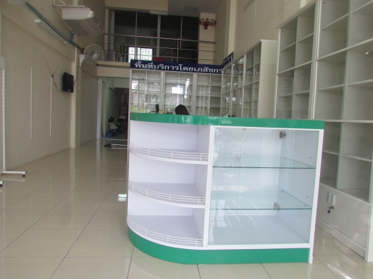 เคาน์เตอร์  +  ตู้ร้านยา  ทั้งชุดราคาถูกครับ