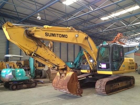 ขายรถขุด SUMITOMO  SH200-5 สภาพสวยพร้อมใช้งาน ติดต่อ อำพล 090-9694506, 080-3031241