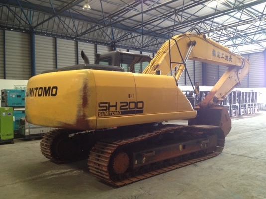 ขายรถขุด SUMITOMO  SH200-5 สภาพสวยพร้อมใช้งาน ติดต่อ อำพล 090-9694506, 080-3031241