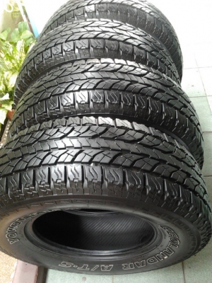 Yokohama AT-S ขนาด 245/70/16 ปี12 สวยๆ1ชุด