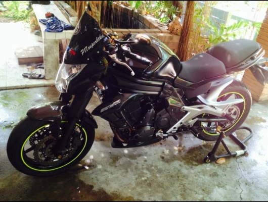 ขาย ER6N 2012 สีดำ