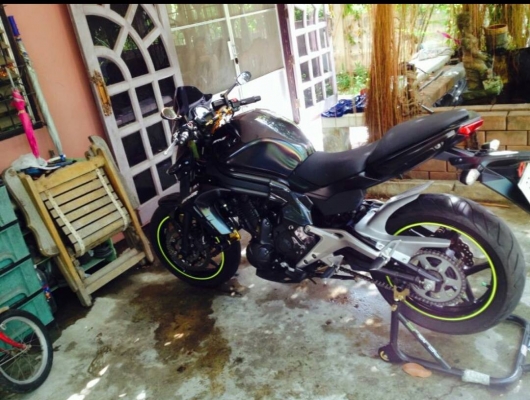 ขาย ER6N 2012 สีดำ