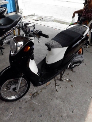 ขายYamaha Fino ปี52 ทะเบียนโอน  ราคา10,500บาท