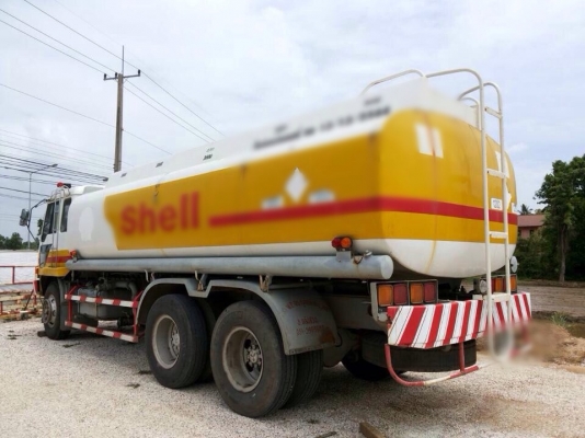 ขายรถบรรทุกน้ำมัน MITSUBISHI FN516M 1 เพลา เครื่อง 195 แรง ขนาดบรรจุ 16,000 ทะเบียนพร้อม