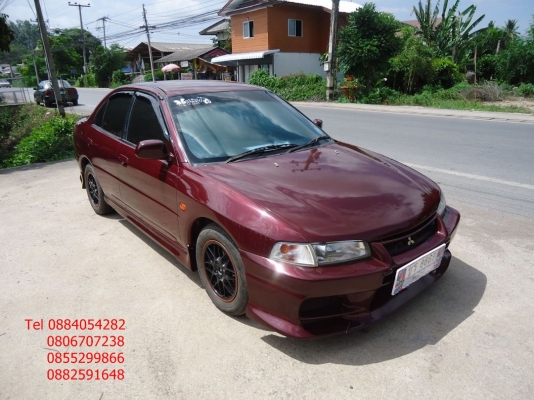 ขาย Mitsubishi lancer ท้ายเบ้นซ์ เกียร์ออโต้+ติดแก็ส lpg ราคา 108,000 บาท