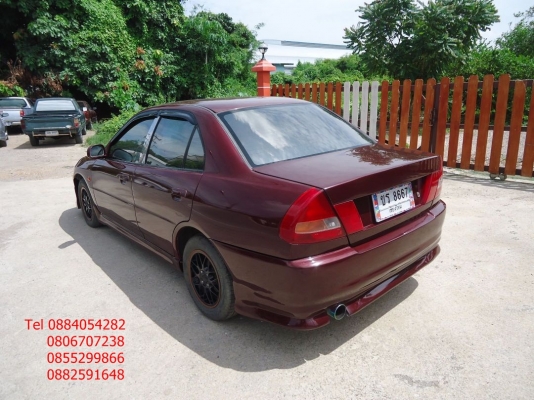 ขาย Mitsubishi lancer ท้ายเบ้นซ์ เกียร์ออโต้+ติดแก็ส lpg ราคา 108,000 บาท