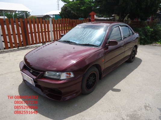 ขาย Mitsubishi lancer ท้ายเบ้นซ์ เกียร์ออโต้+ติดแก็ส lpg ราคา 108,000 บาท
