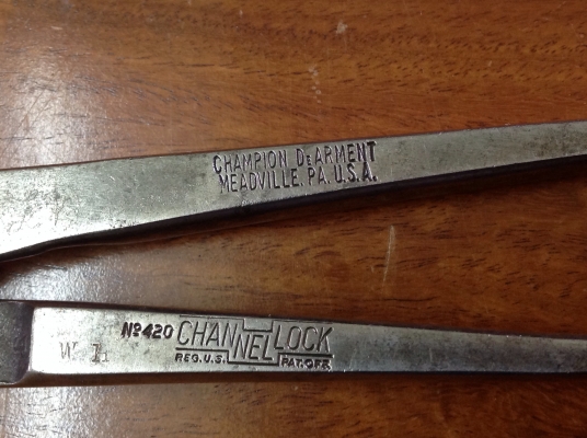 ขายคีม Channellock โบราณ No.420 ปี 1933 อายุ 81 ปี