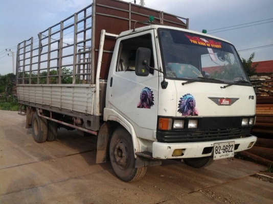ขาย รถบรรทุก HINO 6 ล้อ ปี33 ยาว 5.5 เมตร