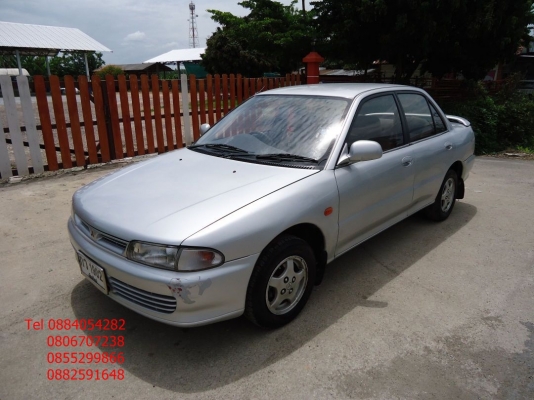 ขาย Mitsubishi lancer ecar สีบรอนเงิน เกียร์ออโต้ ราคา 49,000 บาท +++++++