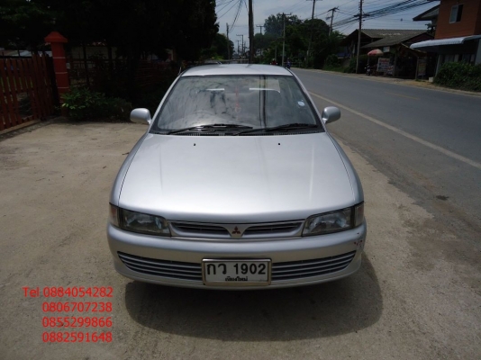 ขาย Mitsubishi lancer ecar สีบรอนเงิน เกียร์ออโต้ ราคา 49,000 บาท +++++++