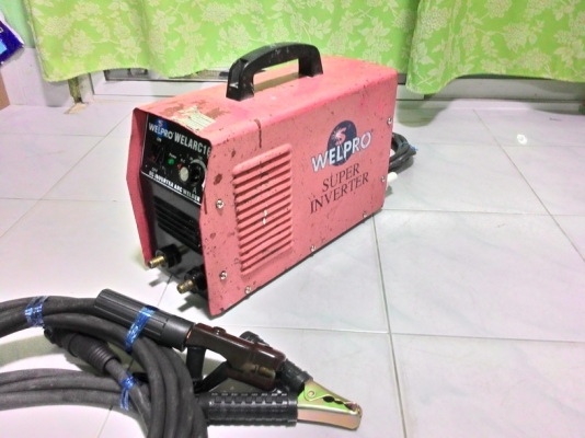 เครื่องเชื่อมอินเวอร์เตอร์ เวลโปร ขนาด 160A สภาพพร้อมใช้งานครับ