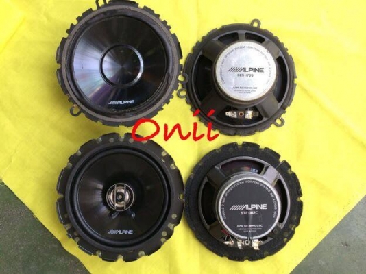ชุดลำโพง Alpine ครบเซ็ท หน้า/หลัง กรวยอลูมิเนียม คู่หน้า : SCS-170S ลำโพงแยกชิ้น 2 ทาง / คู่หลัง STE-162C ลำโพงแกนร่วม 2 ทาง ชุดลำโพง Alpine ครบเซ็ท หน้า/หลัง กรวยอลูมิเนียม คู่หน้า : SCS-170S ลำโพงแยกชิ้น 2 ทาง / คู่หลัง STE-162C ลำโพงแกนร่วม 2 ทาง