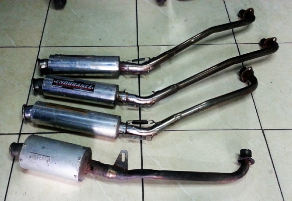 ท่อรถมอเตอร์ไซด์