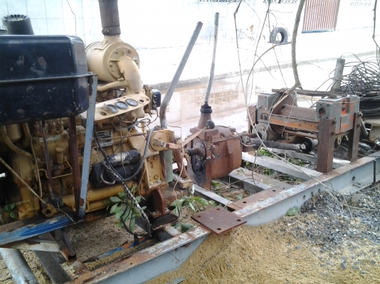 ขายครับแท่นเจาะน้ำบาดาล พร้อมใช้งานเครื่องโคมัสสุแข็งแรงมาก ขายทั้งชุดครับ 70000 บาท