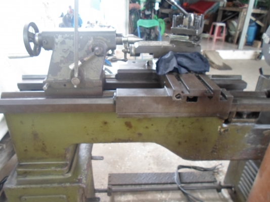 แท่นกลึง 5 ฟุต 3 เพลา เกียร์บล็อก ชิงฟง พร้อมใช้งาน 67,000