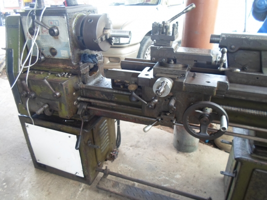 แท่นกลึง 5 ฟุต 3 เพลา เกียร์บล็อก ชิงฟง พร้อมใช้งาน 67,000
