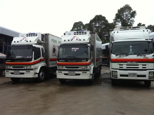 ISUZU DECA FVM 230 แรงม้า เพลาเดียวตู้บรรทุก