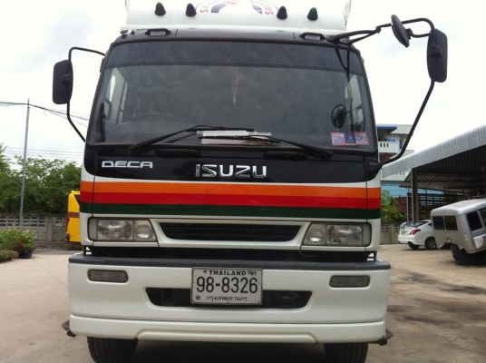 ISUZU DECA FVM 230 แรงม้า เพลาเดียวตู้บรรทุก