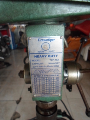 แท่นเจาะ สภาพสวย พร้อมใช้งาน สูง 1.20 เมตร 5,000