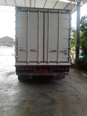 ขายรถ 12 ล้อ HINO 335 แรงม้า เครื่อง K13C ตู้บรรทุก 10 บาน