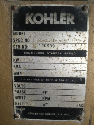 เครื่องกำเนิดไฟฟ้า Cummins VTA1710 ไดร์625 KVA เครื่องกำเนิดไฟฟ้า Cummins VTA1710 ไดร์625 KVA