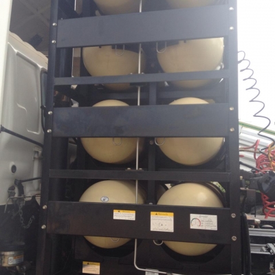 ขายรถสิบล้อหัวลาก HIno MEGa FM 260 ปี53  NGV แท้ โรงงาน ราคาต่อรองได้