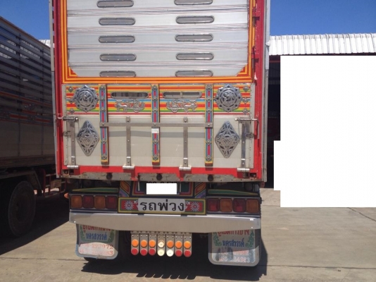 ขายรถสิบล้อ HIno MEGA FM 320 ปี 51 พ่วงแม่ลูก ดั้มเนียมเกษตร ชุดใหญ่ พร้อมใช้งาน ราคาต่อรองได้