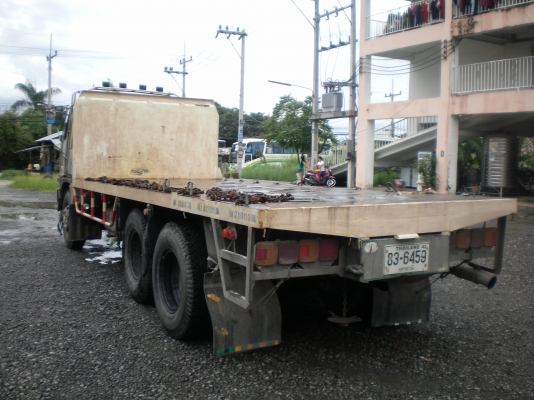 ขาย Hino สิงห์ไฮเทค 195 HP พื้นเรียบ ยาว6.30 ม.