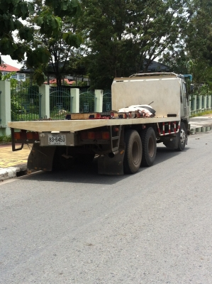 ขาย Hino สิงห์ไฮเทค 195 HP พื้นเรียบ ยาว6.30 ม.