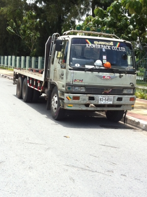 ขาย Hino สิงห์ไฮเทค 195 HP พื้นเรียบ ยาว6.30 ม.