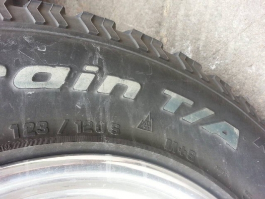 ขายยาง  BF  265 x 75 x 16