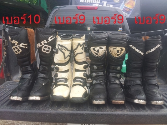 รองเท้ามือสอง""alpirestars/o'neal/thor/arc