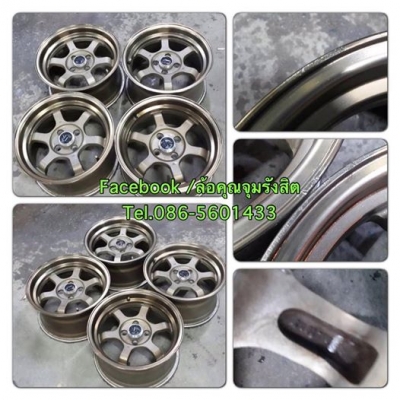 ขายแม็กมือ2 TE37V (K-Speed) ขอบ15 4รู100 กว้าง8 ราคา 8,500 B ถูก