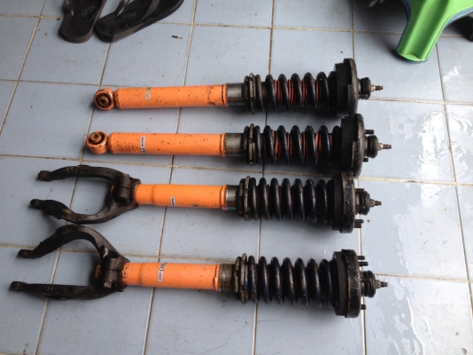 โช้คปรับเกลียว TANABE ใส่เเอคคอร ปลาวาฬ 03-06เก่าญี่ปุ่นสภาพดี