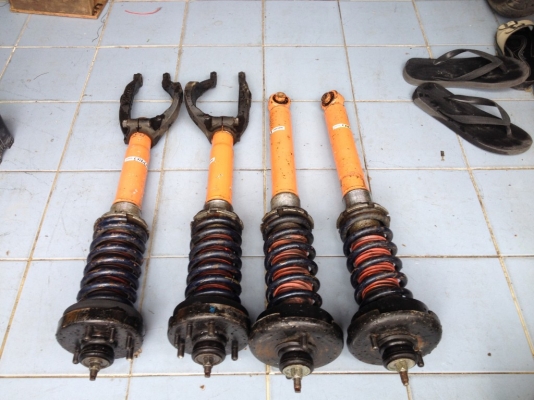 โช้คปรับเกลียว TANABE ใส่เเอคคอร ปลาวาฬ 03-06เก่าญี่ปุ่นสภาพดี