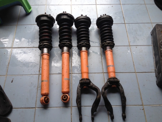 โช้คปรับเกลียว TANABE ใส่เเอคคอร ปลาวาฬ 03-06เก่าญี่ปุ่นสภาพดี