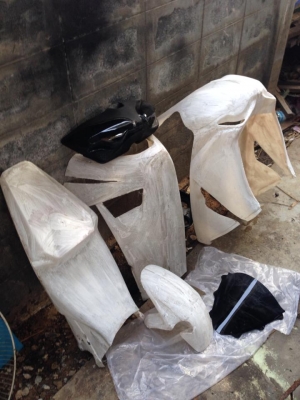 ขายแฟริ่งCBR1000  2008