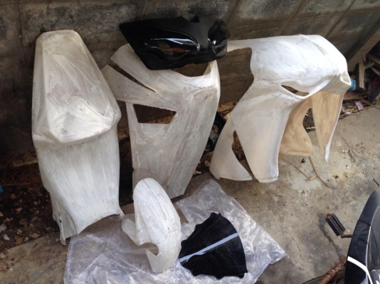 ขายแฟริ่งCBR1000  2008