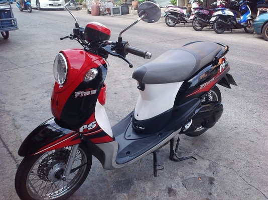 Fino ปี 53 สีดำ แดง ชุดสีสวย เครื่องดีแน่น มีเล่ม เอกสารครบ Fino ปี 53 สีดำ แดง ชุดสีสวย เครื่องดีแน่น มีเล่ม เอกสารครบ