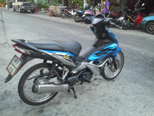 Honda Czi ปี 53 หัวฉีด สีน้ำเงิน เครื่องเดิม แน่นๆ ซื้อแล้วคุ้มแน่นอน มีเล่ม เอกสารครบ