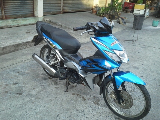 Honda Czi ปี 53 หัวฉีด สีน้ำเงิน เครื่องเดิม แน่นๆ ซื้อแล้วคุ้มแน่นอน มีเล่ม เอกสารครบ