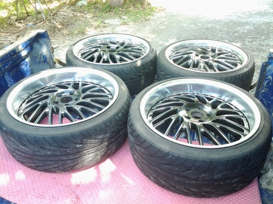 ขอบ20 naya  หน้าตื้นหลึงลึก พร้อมยาง