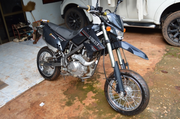 ขาย d-tracker 125 รถไม่ได้ใช้  ขาย 62,000 บาท มีของแถม