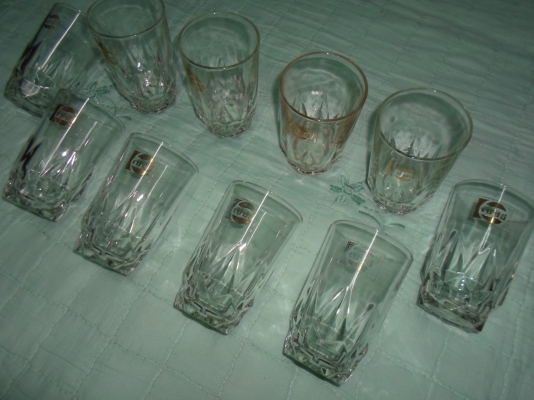 แก้วเป๊ปซี่ งานเก่าน่าสะสม ยกชุด 10 ใบ แค่ 1,000