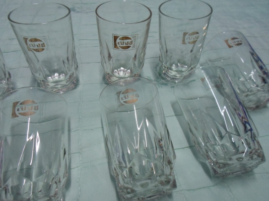 แก้วเป๊ปซี่ งานเก่าน่าสะสม ยกชุด 10 ใบ แค่ 1,000