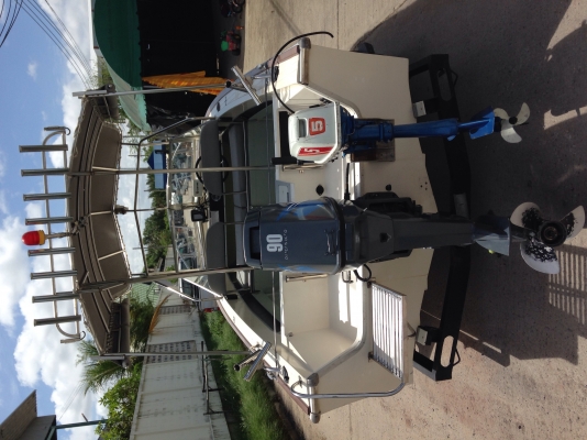 ขายเรือyamaha 18 ฟุต เครื่อง tohatsu 90 hp พร้อมเครื่องสำรอง